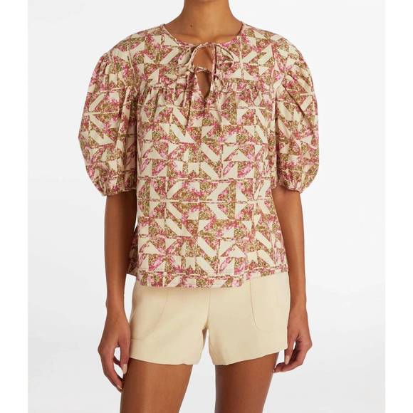 NEW MARIE OLIVER women's mable top in everglade - Picture 2 of 4